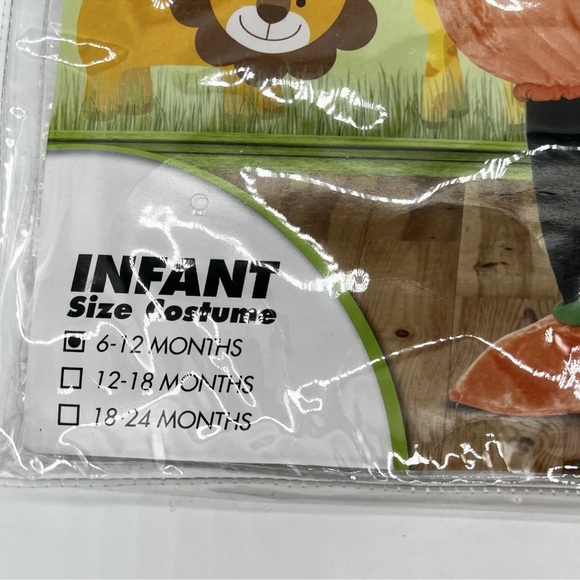 Spirit Halloween Lil Pumpkin Halloween Costume 4 pcs Set Size 3-12 Months - Picture 6 of 6